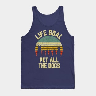 Life Goal Pet All The Dogs Tank Top